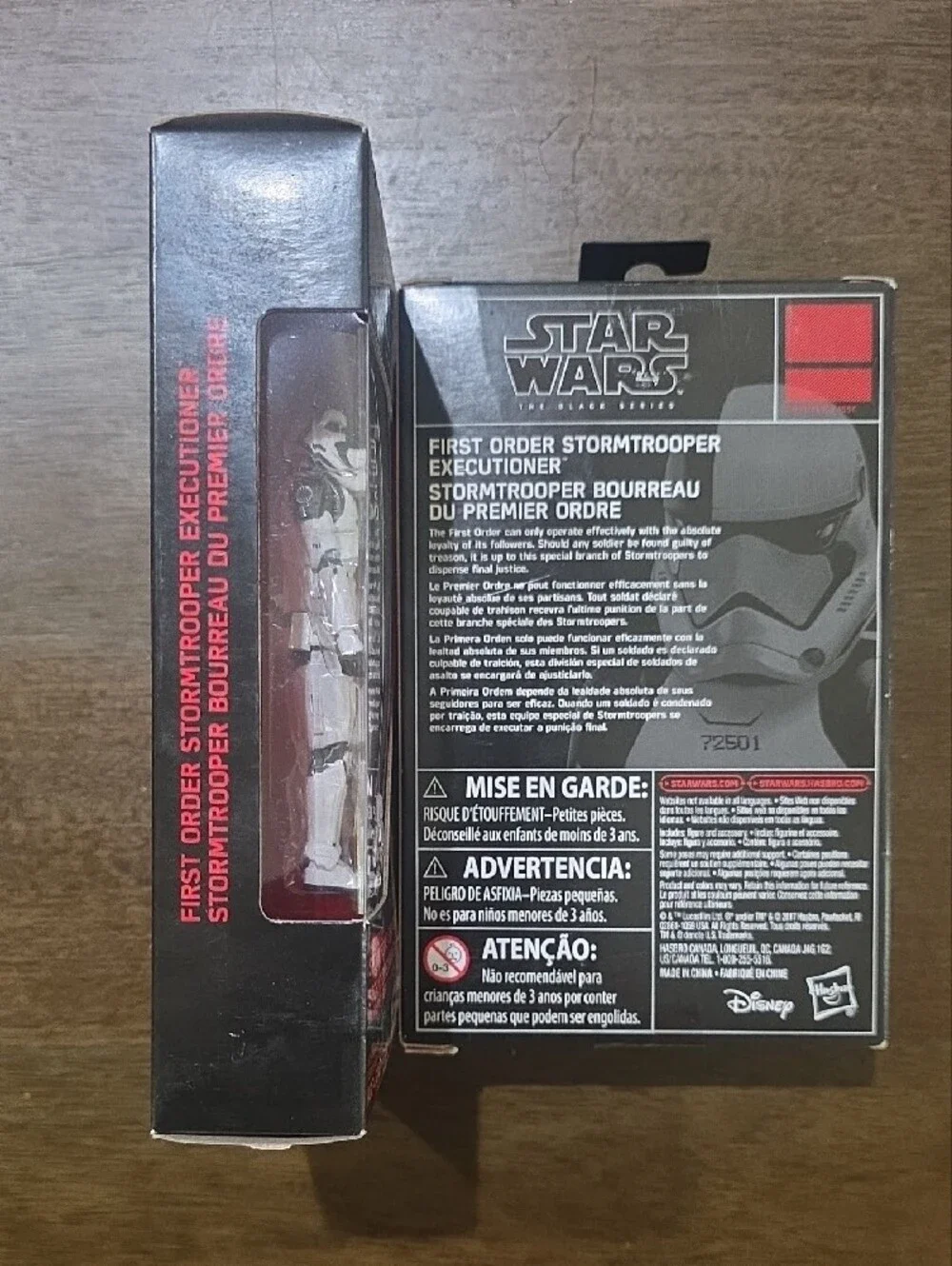 Star Wars First Order Stormtrooper Executioner Figure - White, Black, Red